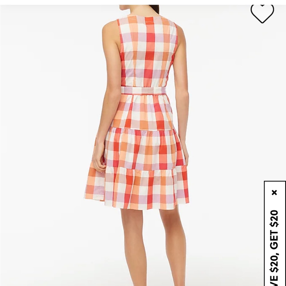 NWOT J. Crew Factory Dress with pockets and belt, size 4 - Picture 3 of 7